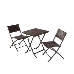 Commercial Bistro Table And Chairs Set Customized Color