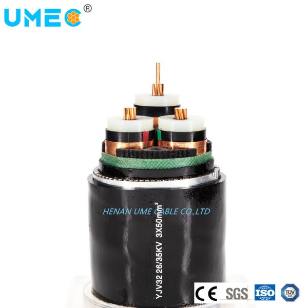 Quality XLPE Insulated PVC Sheath Copper MV Underground Power Cable for Overhead Applications wholesale
