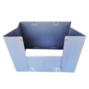 PP Honeycomb Pallet Sleeve Container Anti Static Surface Treatment Label Pocket