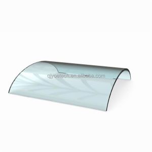 Customized Color Flat Bent Tempered Safety Glass Panel for Staircase Balcony