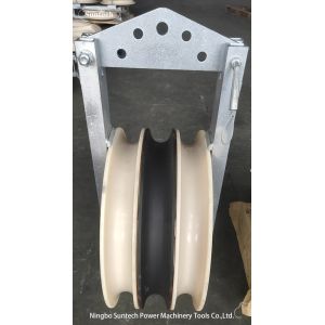 MC Nylon Sheaves Conductor Stringing Blocks Transmission Line Construction