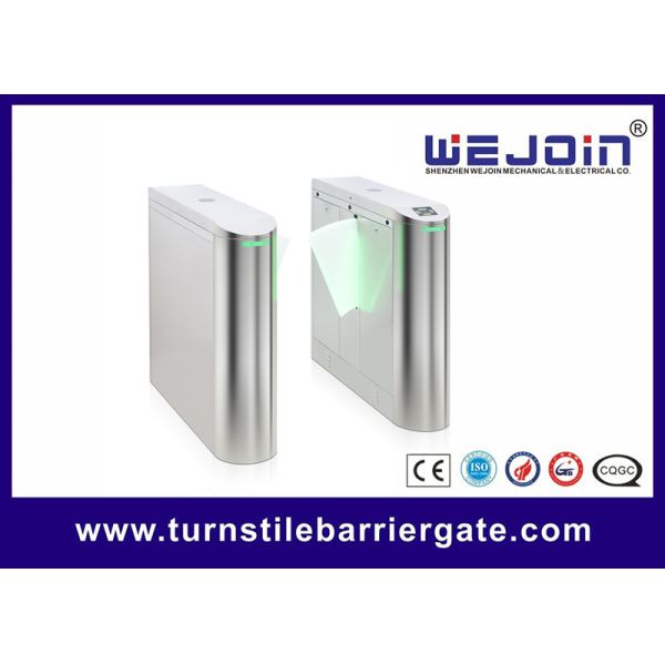 Quality Anti Tailgating Flap Barrier Turnstile Gate With Anti Collision Function wholesale