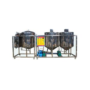 mini oil refining machine