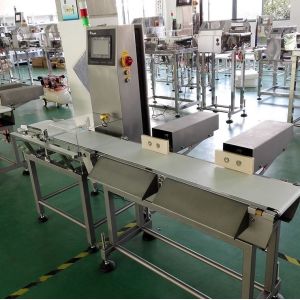 75pcs/Min 600mm Belt High Speed Checkweigher Conveyor