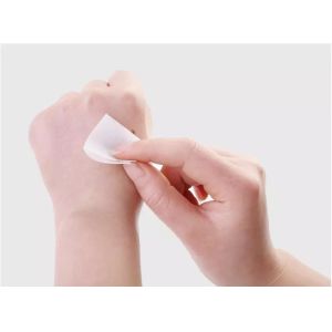 China Personal Protective Disposable Non Alcohol & Toxic Disinfection White Cotton Pads on sale