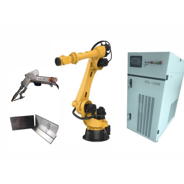 Quality Integrated Handheld Laser Welding Machine , 1500 Watt Laser Welder With Robot wholesale