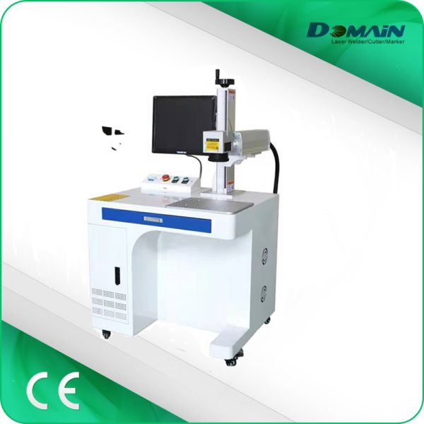 Quality Precision Optic Fiber Laser Engraver , Laser Part Marking Machine For Hardware No Deformed wholesale