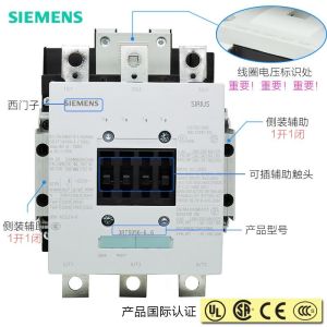 3RT6016 IEC Contactor 7 9 12 25 32 40 50 63 80 185A AC-3 AC-1 Coil Voltage 24V