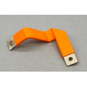 Epoxy Power Coat Nickel Plated Copper Bus Bar Customized Size 0.4mm Thickness