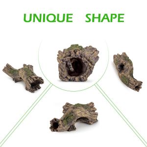 China Poly Resin Wood Aquarium Decoration Items on sale
