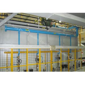 China Refractory Material Aluminium Brazing Furnace 8150mm Standard Muffle Length on sale