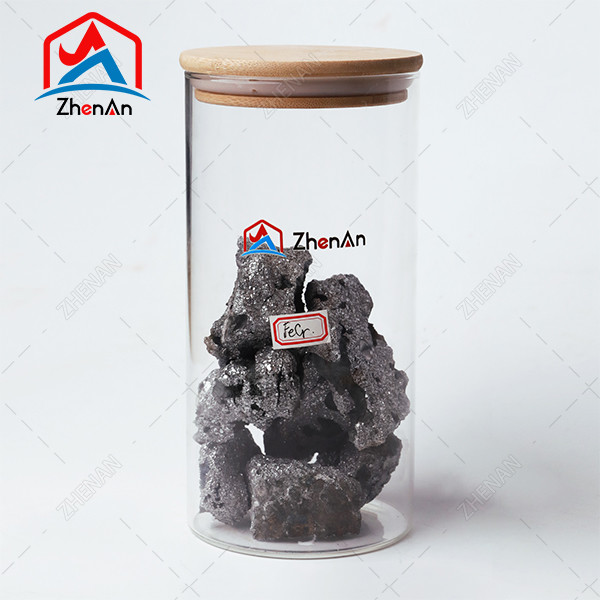 Ferro Chrome 60 Low Carbon Size 10-50mm FeCr 60 C 0.5% Max For Carbon Ferro