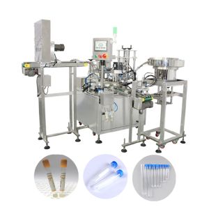 Reagent capping filling machine filled with Pharmaceutical Cosmetics and