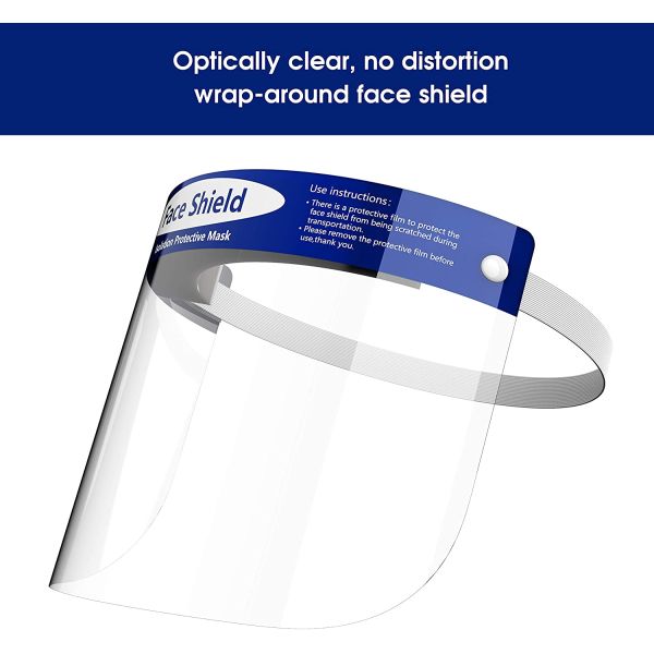 Dental Full Face Shield Adjustable PPE Personal Protective Equipment