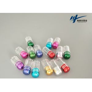 PS Clear Plastic Pill Bottles OEM Single Capsule Packaging