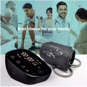 Backlight BP Machine Arm Cuff Digital Automatic Arm Blood Pressure Monitor