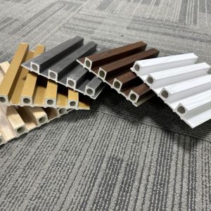 Protective 3D Surface WPC Wall Panel for Interior Decoration 20MM