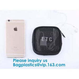 Amazon Wholesale Hanging Toiletry Make Up Transparent Bag Organizer Elastic Mesh