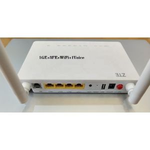ZTE F660 V8.0 GPON ONU 3FE 1GE 1VOIP WIFI 1USB ZTE F660 V8 SC/UPC SC/APC