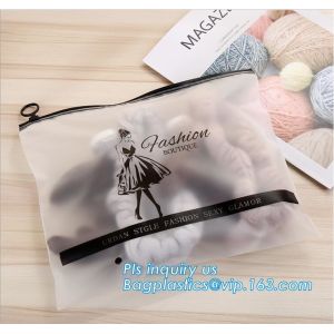 PE zipper bubble k bag with custom printed logo, Bubble Bag With Slider, Padded