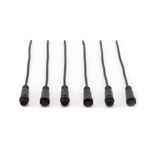 Copper 2 Pin Waterproof Electrical Connector PA66 IP67 For Aviation