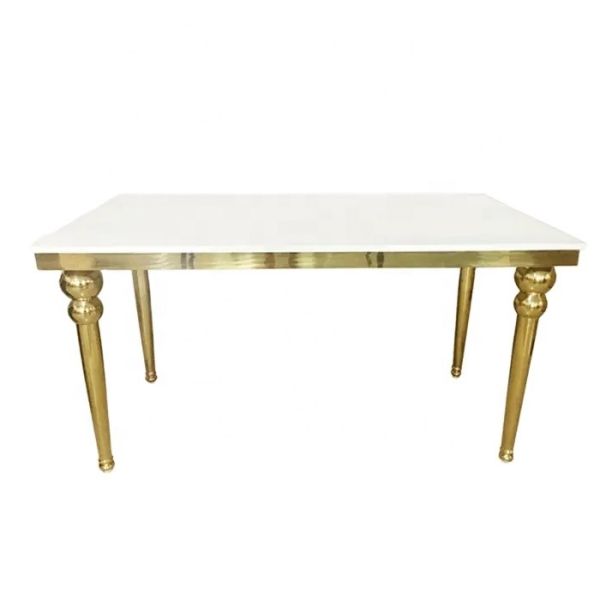 Quality SS Base Elegant Wedding Chairs And Sweetheart Table wholesale