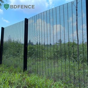 358 Anti Climb Pvc Coated Fence Boundary Wall Grill Design Clear View