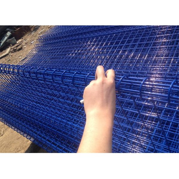 Quality decorative Double Loop Wire Fence/Double Roll Top Welded Fence/Double Wire Loop Yard Fence direct Anping factory wholesale