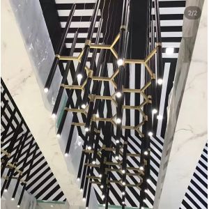 LED 3W Customized Pendant Lamp Modern Matte Black Pendant Light Rustproof