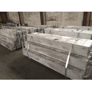 Condenser Aluminum Anode ASTM Bracelet Anodes With Chemical Al