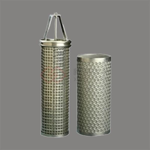 Quality Perforated Mesh Basket Water Filter Elements Industrial Filtration wholesale