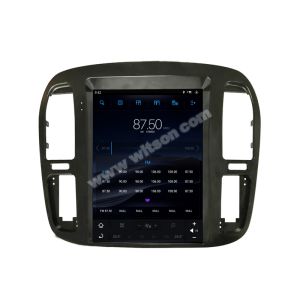 12.1" Screen Tesla Vertical Android Screen For Toyota Land Cruiser 100 LC100