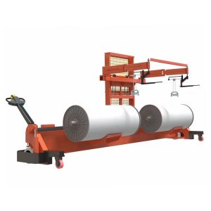 Hydraulic Double Twin Warp Beam Trolley Lift With Harness Mounting Device