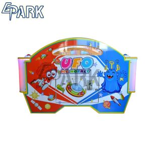 Space Appearance Kids Video Arcade Game Machines UFO Ice Hockey