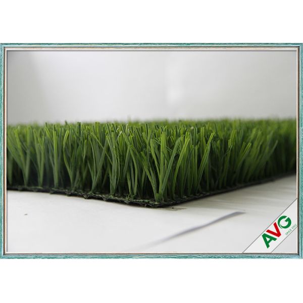 Fire Resistance Football Artificial Turf With 60 mm Pile Height , Artificial