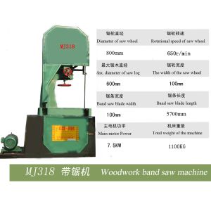 Cheap Diameter 1000mm Vertical Band Sawmill Timber Cutting Machine Vertical Bandsaw Mill with CNC Log carriage for sale