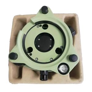 China AJ12-D1 Leica Type Green Tribrach with Optical Plummet for Total Stations on sale