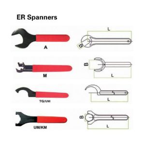 Collet Nuts Adjustable Spanner Wrench ER Spanner Wrench Tools