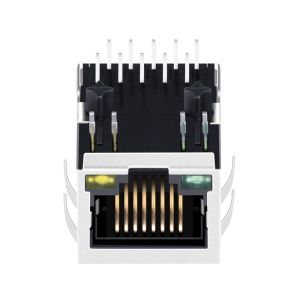 JXD0-0019NL Single Port Modular Jack Connector , RJ45 Ethernet Connector