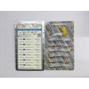 Sup-taper Files Blue With Niti Alloy CE / ISO / FDA Certificates In Endodontics