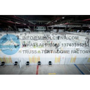 60m Span Large Scale Vaccination Tent For Coronavirus-19 Testing Site