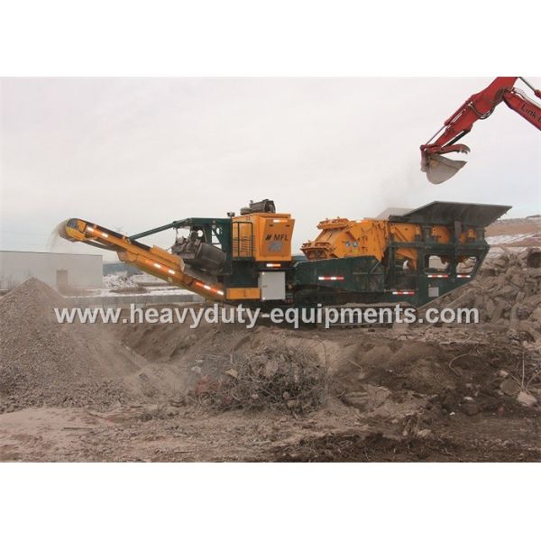 Three Spindle Mobile impact crusher