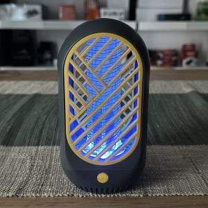 USB Charging Portable Electric Shock Mosquito Killer Lamp Flying Insect Trap