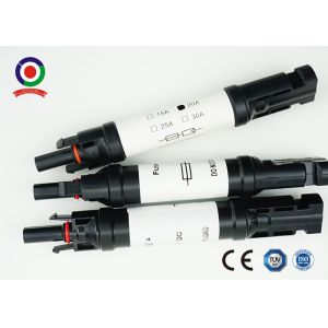 China 4.0mm Pin Solar Fuse Connector Copper Silver Plated IP67 on sale