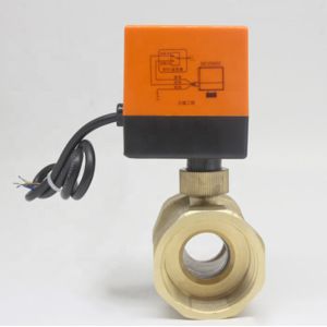 Air conditioning floor heating Parts electric two way ball valve three wire two