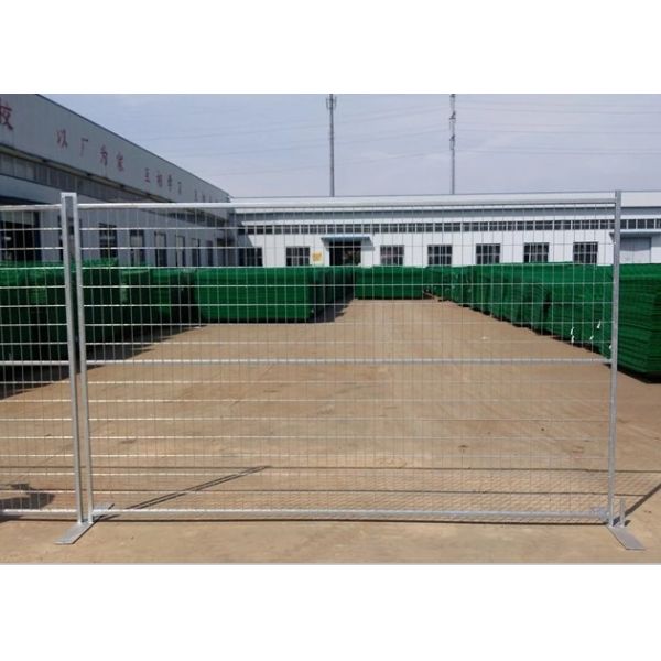 Quality Canada Standard Temporary Fence Galvanized Coated Construction Site Temporary Fence Canada wholesale