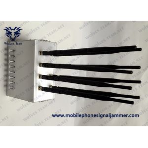 Built-in Cooling Fan Mobile phone Jammer High Power GPS LoJack 3G Cell Phone