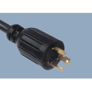UL CUL CSA Heavy Duty 3 prong 30A 250V NEMA L6-30P Twist Lock Locking Industrial American UL Power Cord