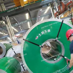 Stainless Steel Strip Coil Alloy SUS304 SUS316L SUS321 SUS430 Narrow SS Strips