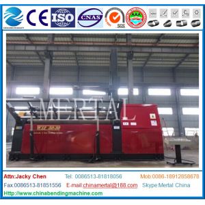 Hydraulic CNC Plate rolling machine /4 Roll Plate Rolling Machine with CE